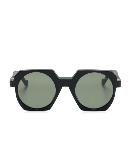 VAVA Eyewear Green Geometric-frame Sunglasses