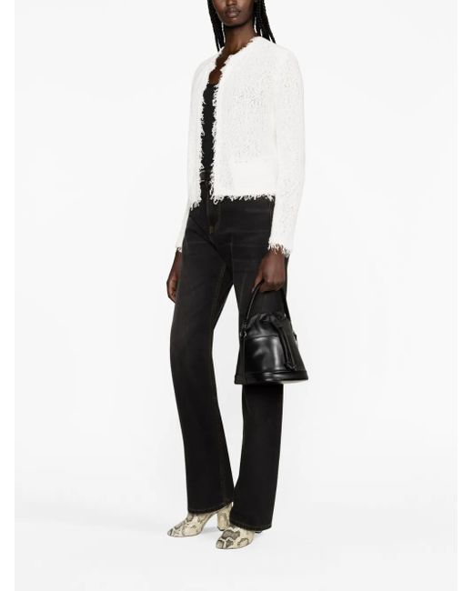 IRO White Shavani Cotton Jacket