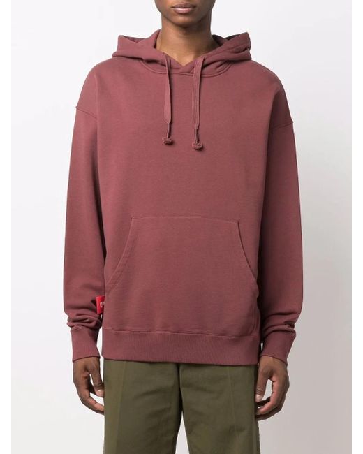 Camper Red Photograph-Print Pullover Hoodie