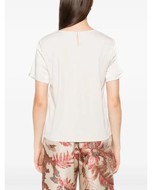 Weekend by Maxmara ショートスリーブ トップ White