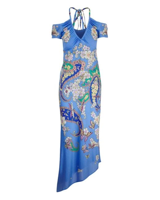 Etro Halterjurk in het Blue