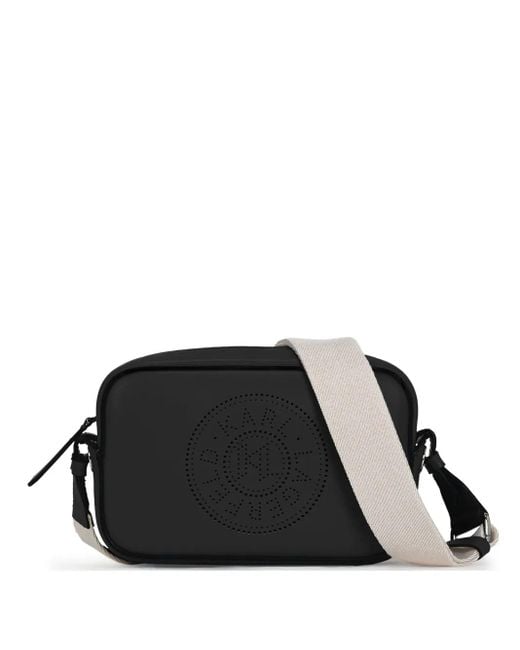 Karl Lagerfeld Black K/Circle Perforated Bag
