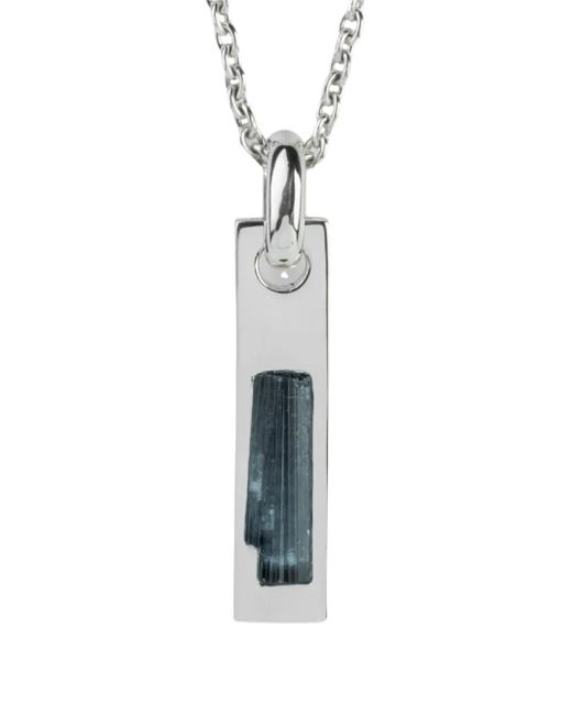Parts Of 4 Blue Plate Tourmaline Necklace
