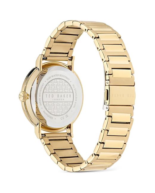 Ted Baker Metallic Stainless Steel 40Mm for men