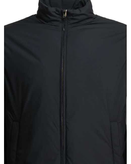 Herno Black High-Neck Padded Jacket for men