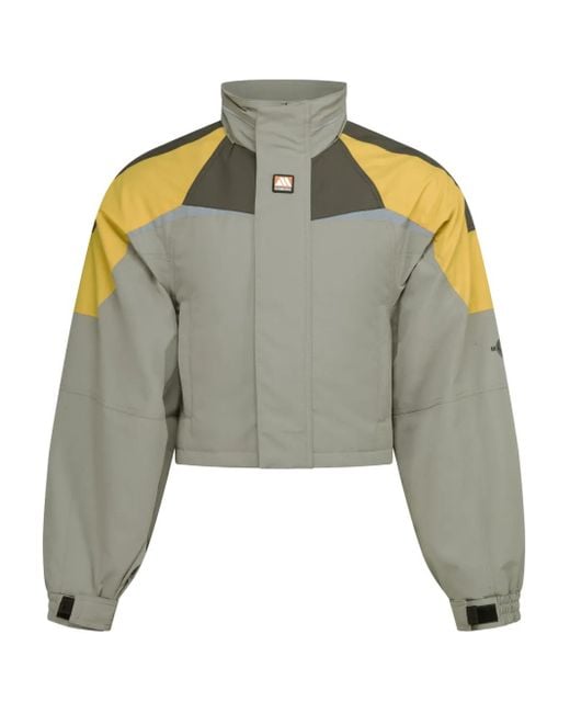 Martine Rose クロップド パデッドジャケット Gray