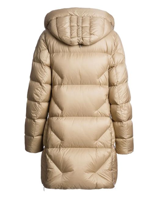 Parajumpers Natural Hooded Quilted Jacket