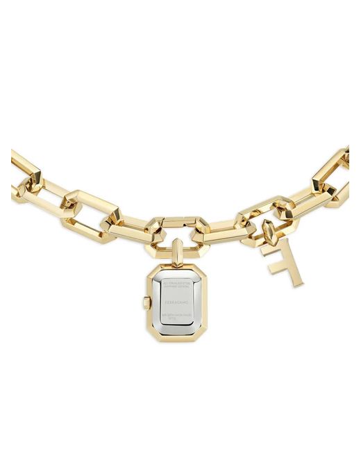 Ferragamo Metallic Charm 16Mm Watch