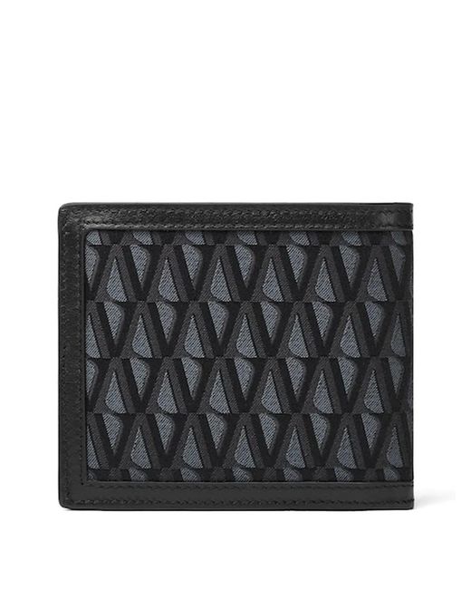 Versace Black Medusa Pattern Wallet for men