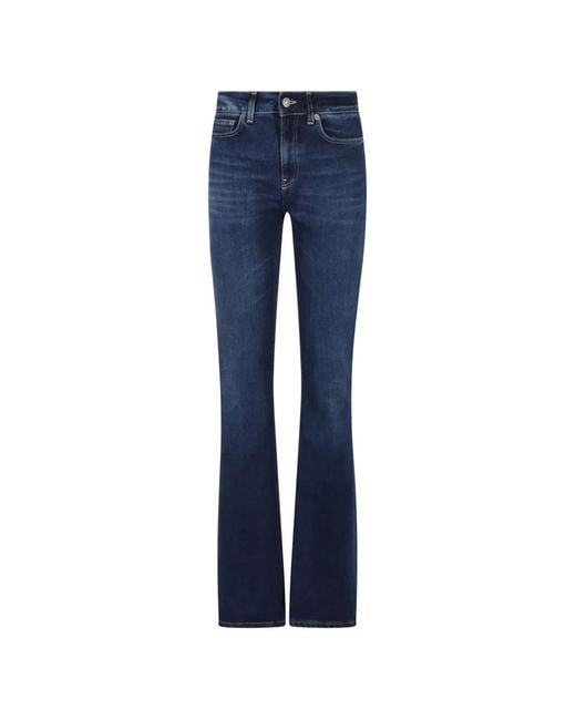 Dondup Blue New Lola Flared Jeans