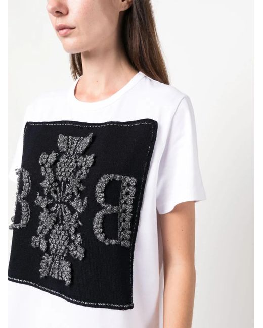 Barrie Black B-Logo T-Shirt