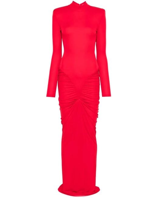 The New Arrivals Ilkyaz Ozel Red Darja Abendkleid