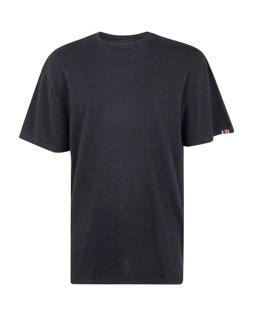 Extreme Cashmere Black Fine-Knit T-Shirt for men