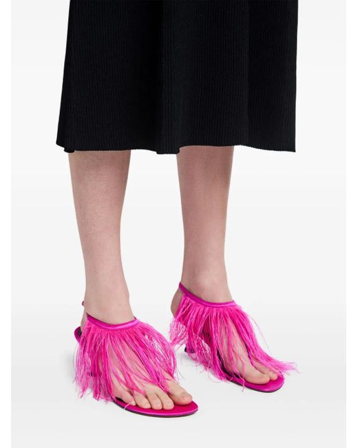 Proenza Schouler Pink 60Mm Tee Sandals