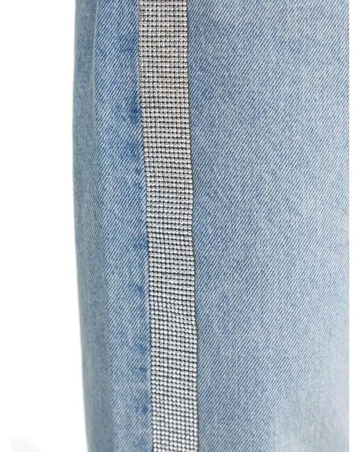 Levi's Blue Rhinestone Stripe Denim Jeans