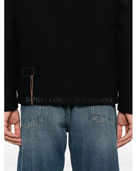 Fortela Black Donkey Jacket for men