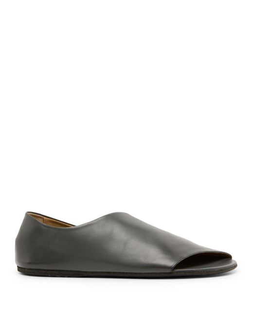 Marsèll Gray Arsella Leather Sandals for men
