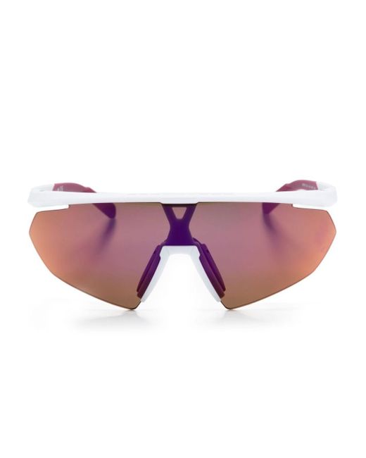 Adidas SP0015 Sonnenbrille mit Shield-Gestell in Pink für Herren