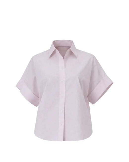 Closed Purple Cotton Shirt