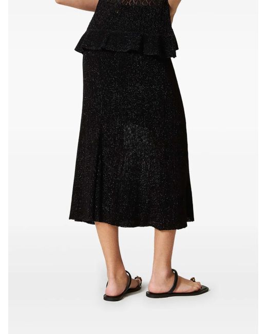 Twinset ニットスカート Black