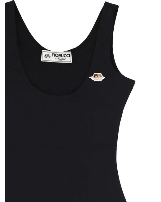Fiorucci Black Angels-Patch Bodysuit