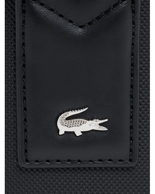 Clutch Langon di Lacoste in Black da Uomo
