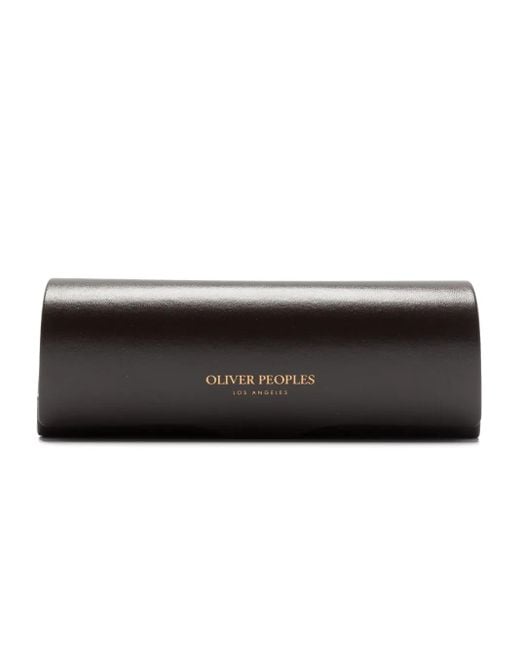 Oliver Peoples Metallic Rivetti Pilot-Frame Sunglasses for men