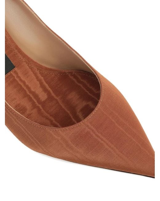 Sergio Rossi Brown Leather Pumps