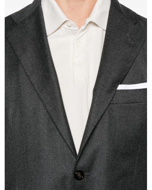 Traje con botones Kiton de hombre de color Black
