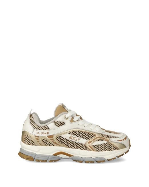 The Mercer Brand White The Re-Run Lace-Up Sneakers
