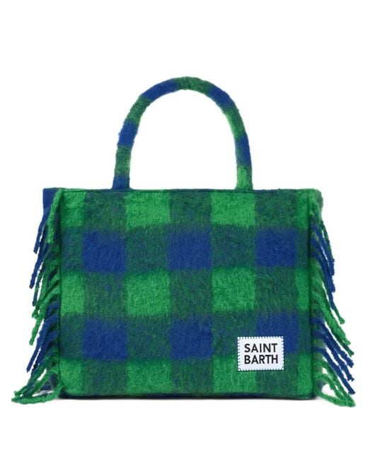 Mc2 Saint Barth Green Vanity Blanket Tote Bag