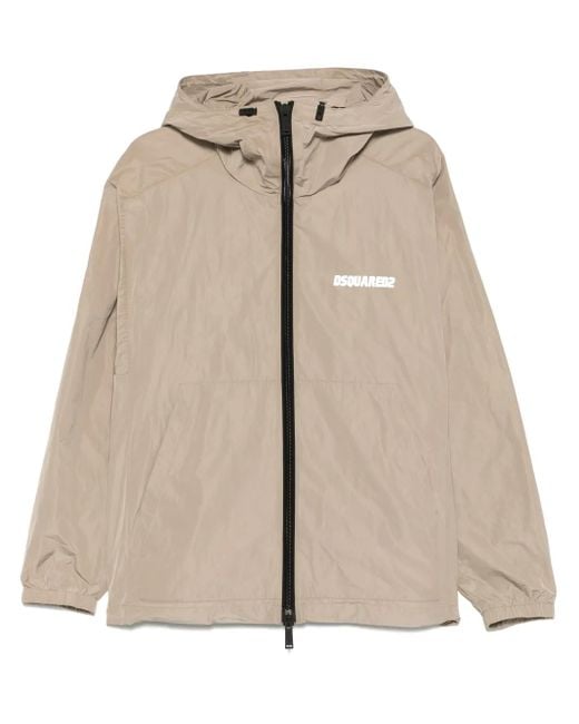 Chaqueta Con Capucha DSquared² de hombre de color Natural