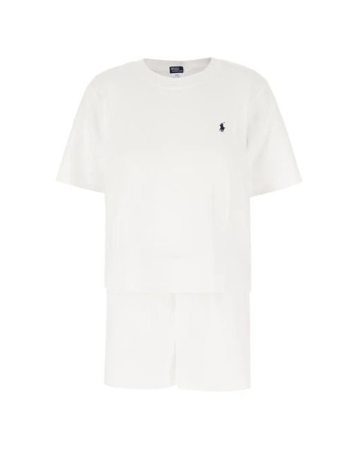 Polo Ralph Lauren White Crewneck Logo T-Shirt