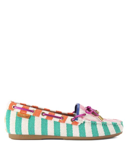 Kurt Geiger Green Eagle Loafers