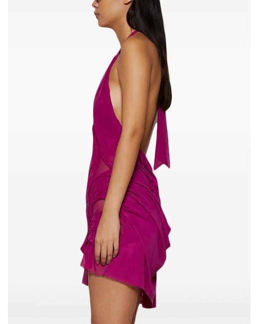 knee length dresses for ladies ❤️ Wetlook mini dress with mesh neckline – Alternative Plaisir – Hinreissend