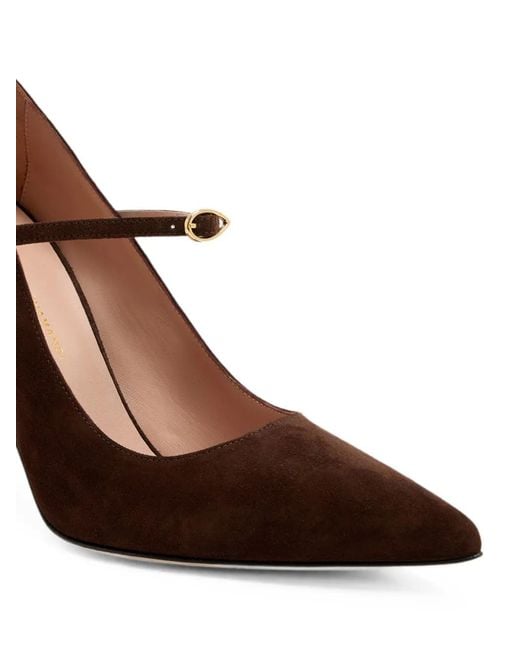 JENNIFER CHAMANDI Brown Lorenzo Pointed-Toe Pumps