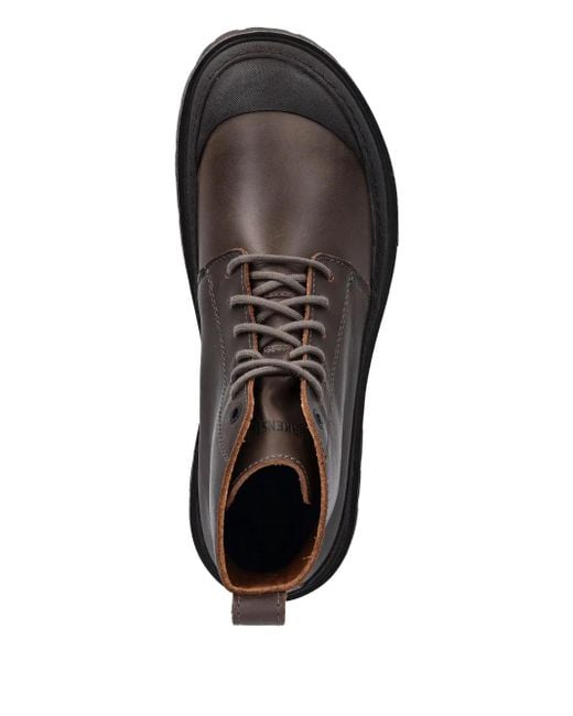 Birkenstock Brown Prescott Ankle Boots for men