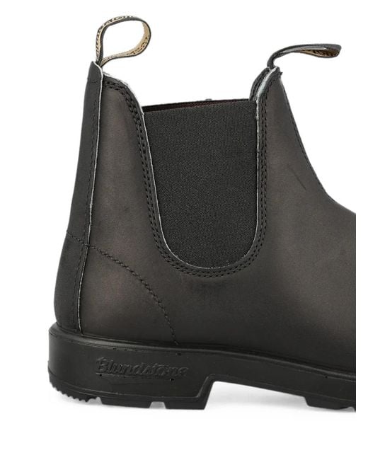 Blundstone Black Originals Elasticated-Panel Pull-Tab Chelsea Boots