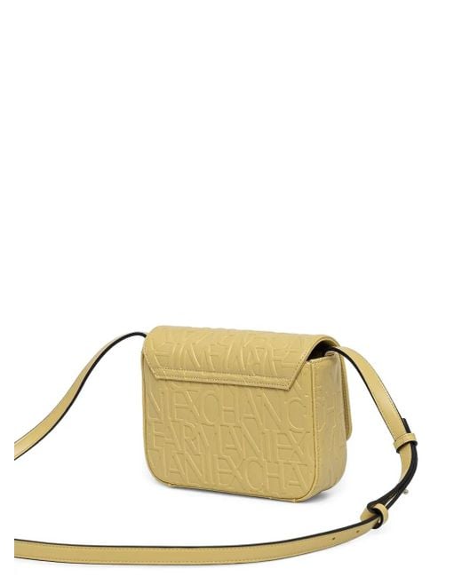 ARMANI EXCHANGE Metallic Logo Cross-Body Bag
