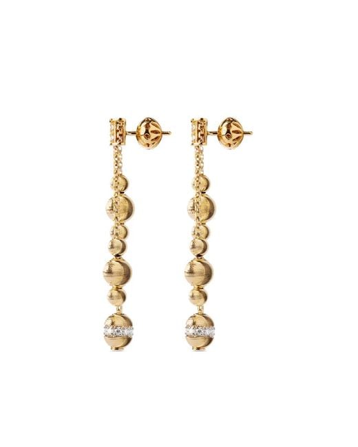 Officina Bernardi Metallic 18Kt Empire Diamond Earrings