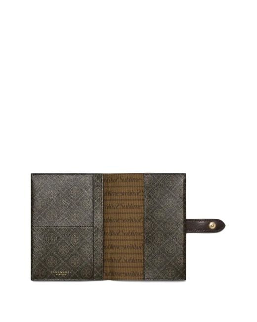Étui À Passeport À Rabat Boutonné Tory Burch en coloris Green