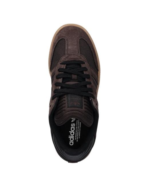 Adidas Black Samba Three Stripes Sneakers