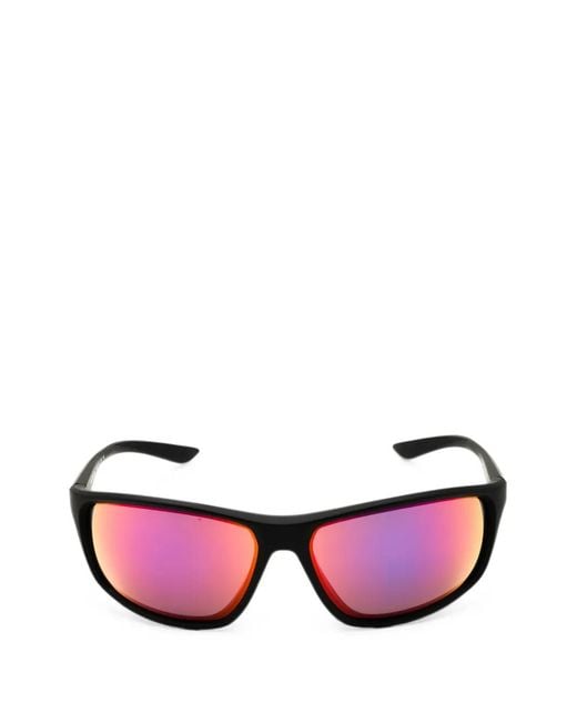 Nike Pink Adrenaline Rectangle-Frame Sunglasses
