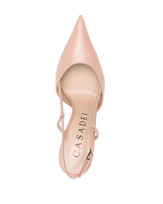 Casadei Pink 100Mm High Heel Pumps