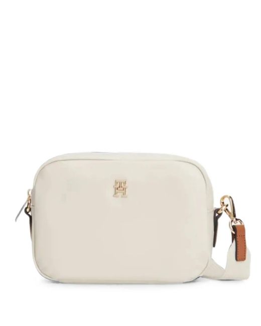 Tommy Hilfiger Natural Th Monogram Cross Body Bag