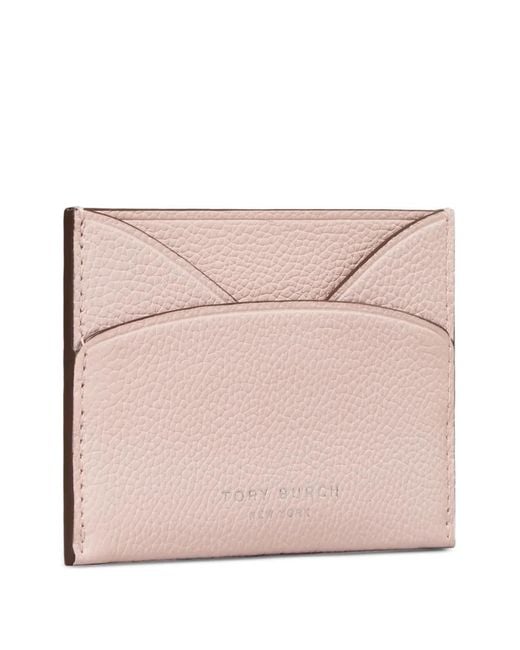 Tory Burch Pink Romy Flat Card Case