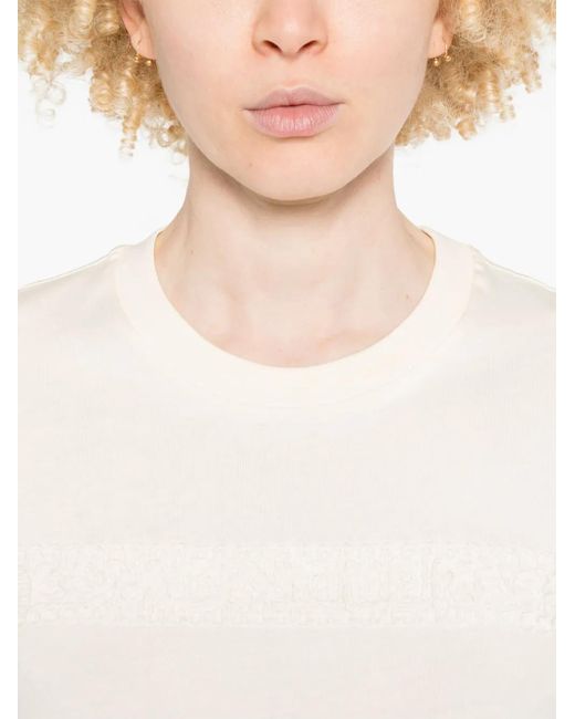 Moncler ロゴ Tシャツ White