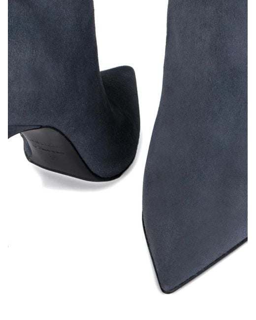 Le Silla Blue 120Mm Eva Stiletto Boots