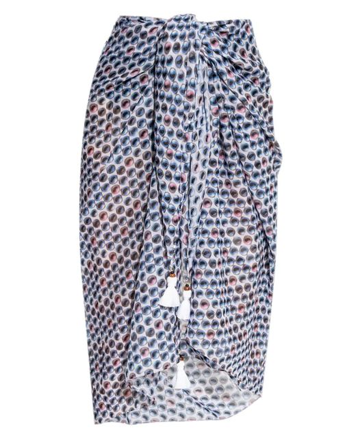 Tory Burch プリント カバーアップ Blue