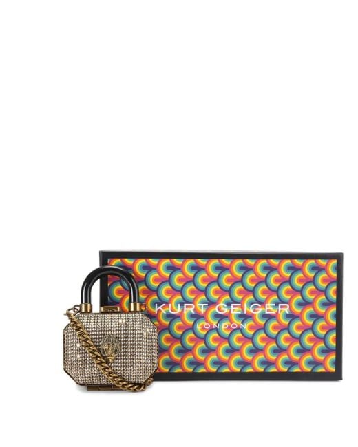 Kurt Geiger Cloud クラッチバッグ マイクロ Multicolor